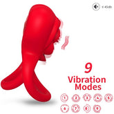 ARMONY - RED HEART VIBRATING RING